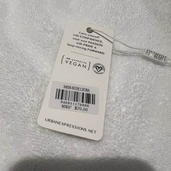 URBAN EXPRESSIONS Blush Pink Quilted Clutch - NWT! - Picture 6 of 11